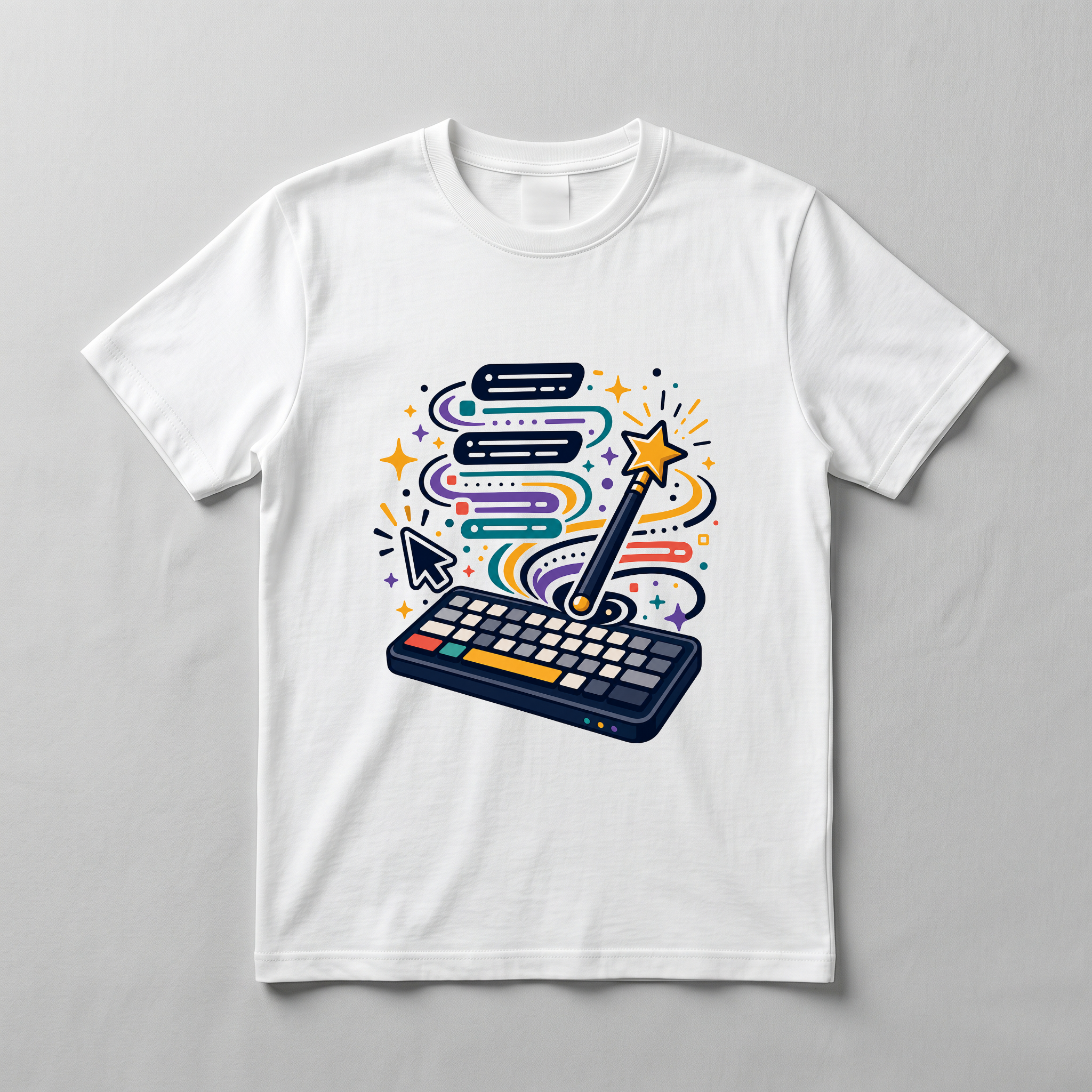 Custom t-shirt mockup