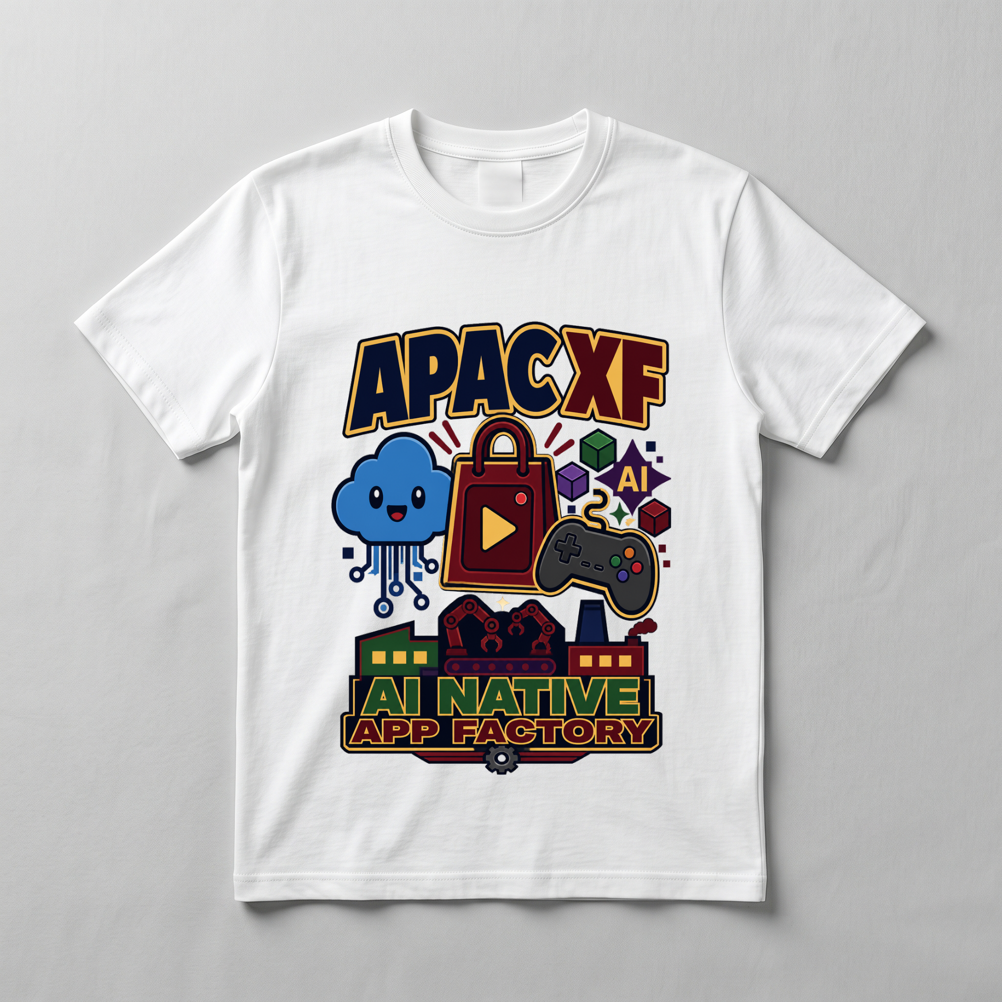 Custom t-shirt mockup